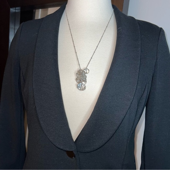 7 For All Mankind Women’s Tuxedo Style Blazer Size Small - Picture 6 of 11